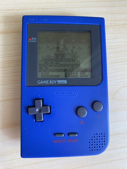 Game Boy pocket azul