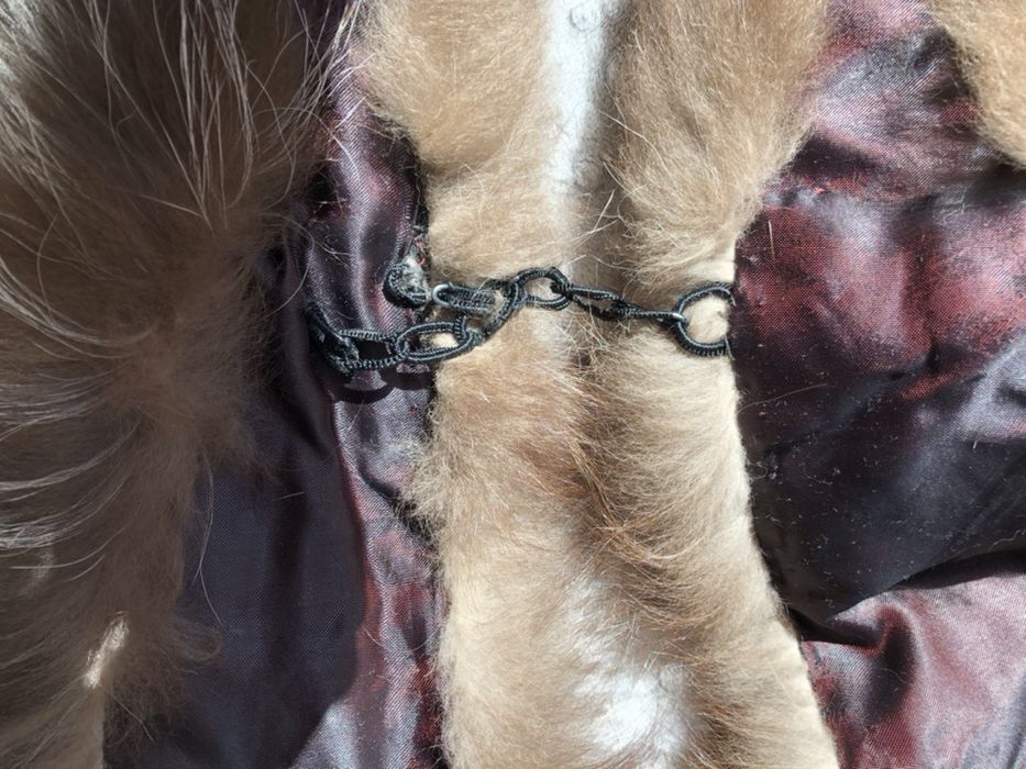 Чорнобурка, чернобурка, комір хутро