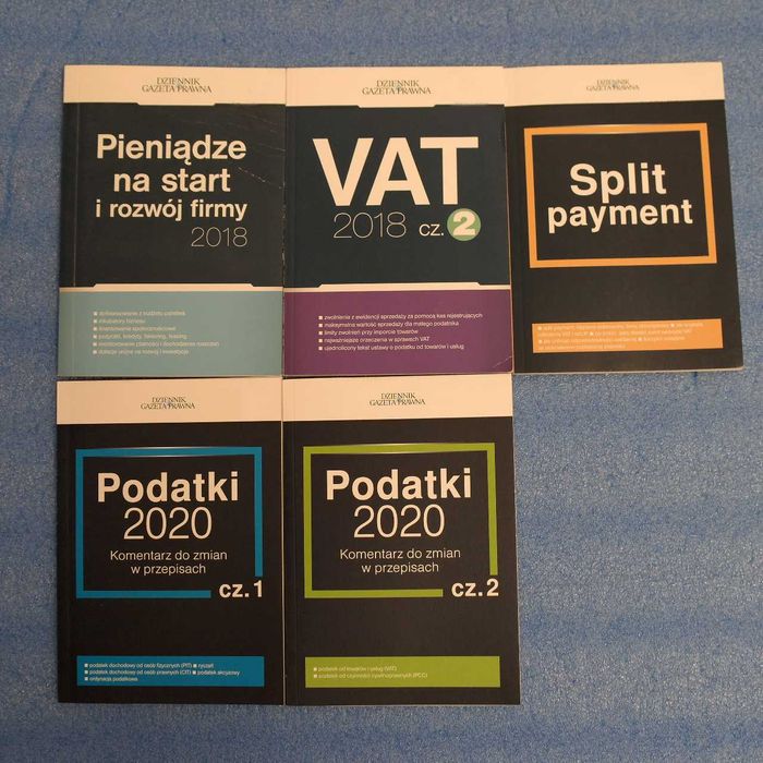 Dziennik Gazeta Prawna dodatki VAT Podatki Split Payment, Rozwój Firmy