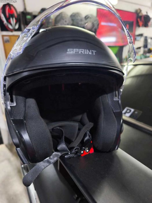 Capacete Sprint Stalker Preto