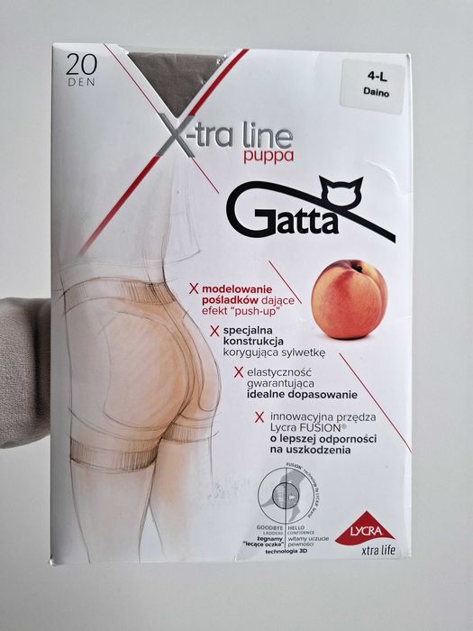 Rajstopy push-up Puppa 20 DEN – Gatta