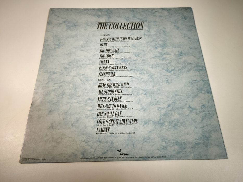 Ultravox – The Collection -  1 Press 1984 - Lp
