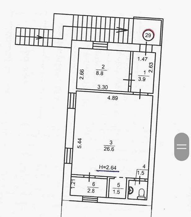 Коммерческая недвижимость по адресу ул. Бандеры Степана (площадь 45 м²) - Atlanta.ua - фото 7