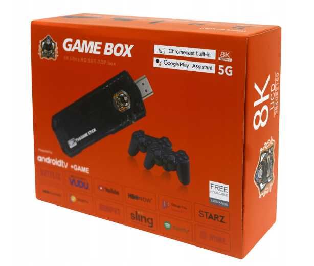 Emulator konsoli do gier pad tv box retro gra