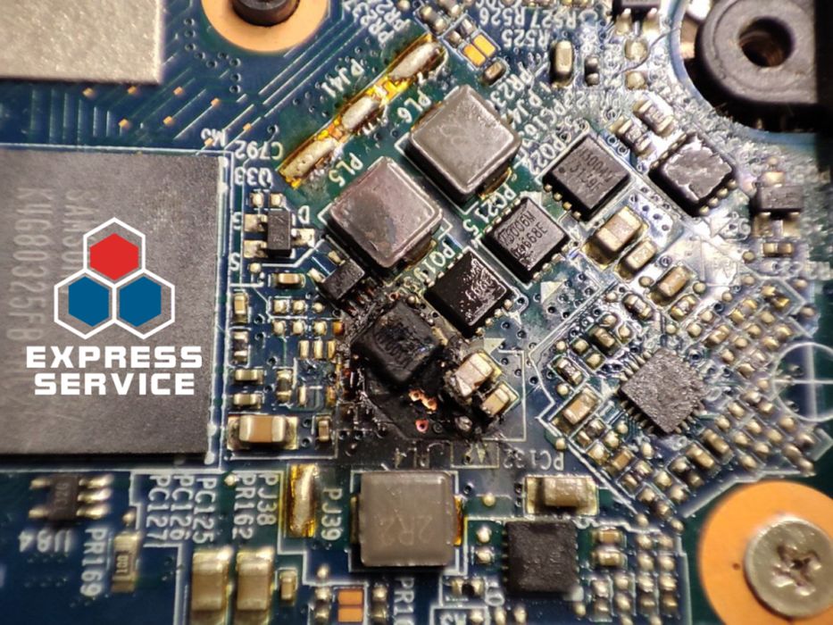 Ремонт материнских плат ноутбука. Сложный ремонт ноутбуков в Одессе