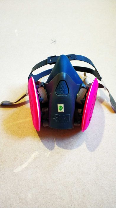 Респиратор Полумаска Маска 3М 7502 с фильтрами 2091. 3m. распиратор