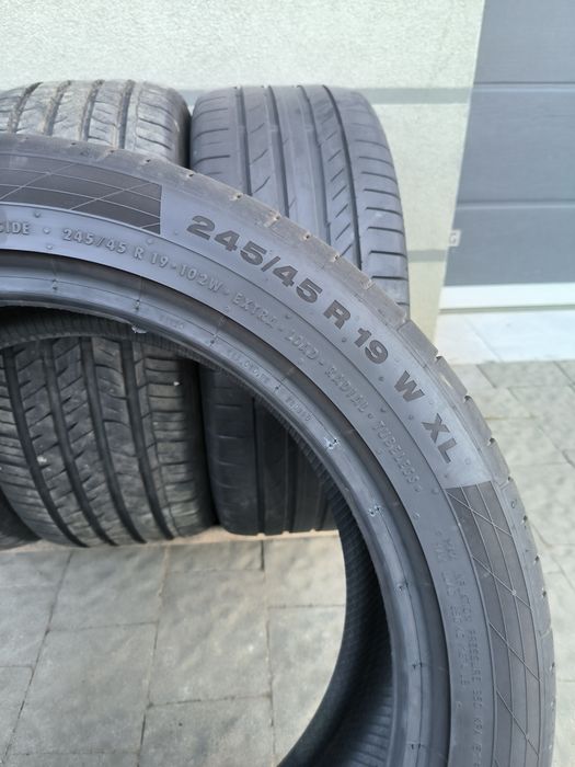 Шини 245 45 r19 Continental і Evolux