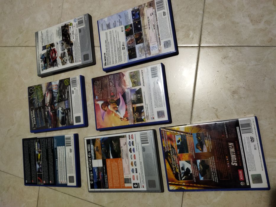 6 jogos PS2 alguns edição especial