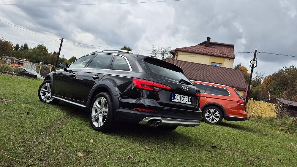 Audi A4 Allroad 2L-190Km-Sport-4x4-Virtual Kokpit-Łopatki F1 Masaże-Full Led-Orginał