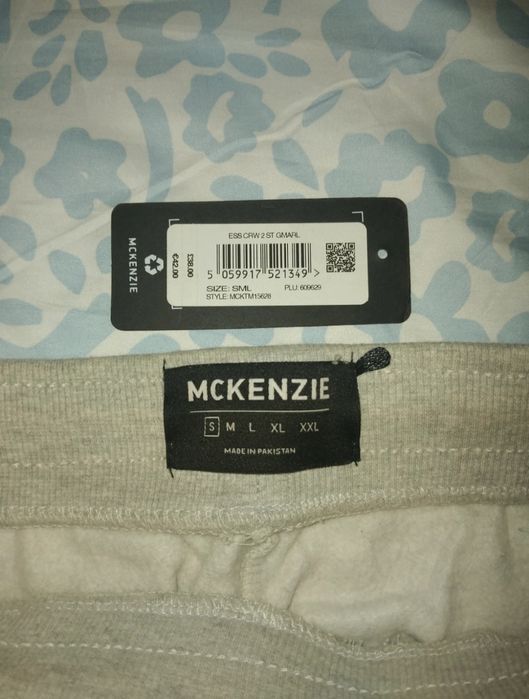 Mckenzie essential cinza calças fato de treino