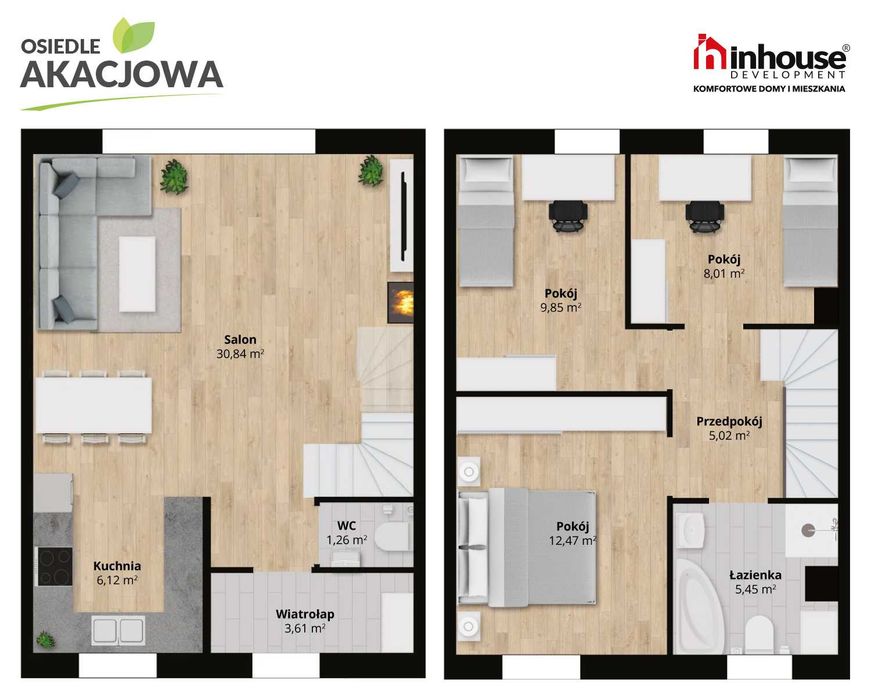 Zamieszkaj na Osiedlu Akacjowa IV - doskonała lokalizacja NOWOŚĆ 2025