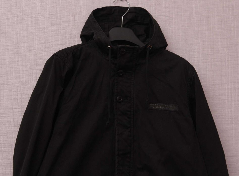 Maharishi Uniform S парка из хлопка укороченый рукав свободный крой