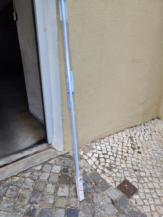 Calha cortinados com cordão ajustável 210-390cm branco Inspire
