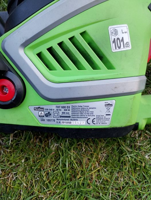 Nożyce do żywopłotu florabest