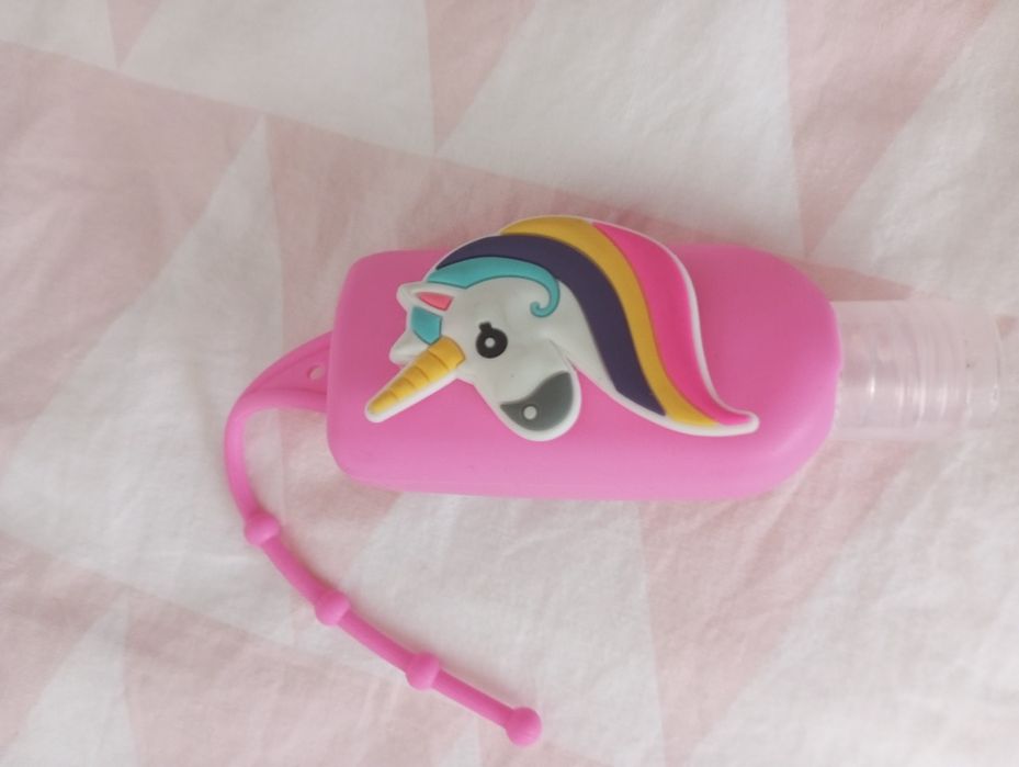 Dispensador de álcool de unicórnio