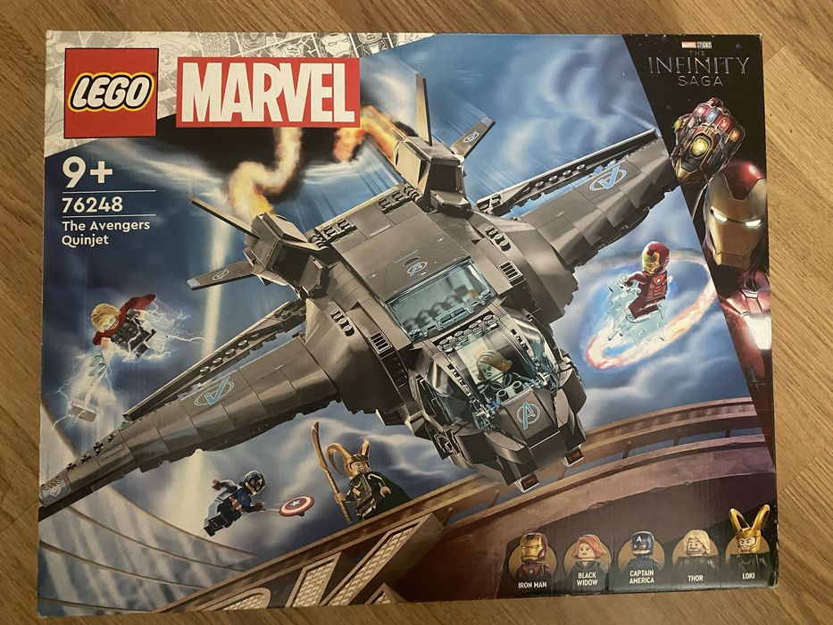 (ОПИС) Lego The Avengers Quinjet 76248/ Лего Месники Квінджет