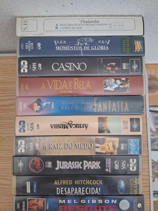 Conjunto de Filmes VHS
