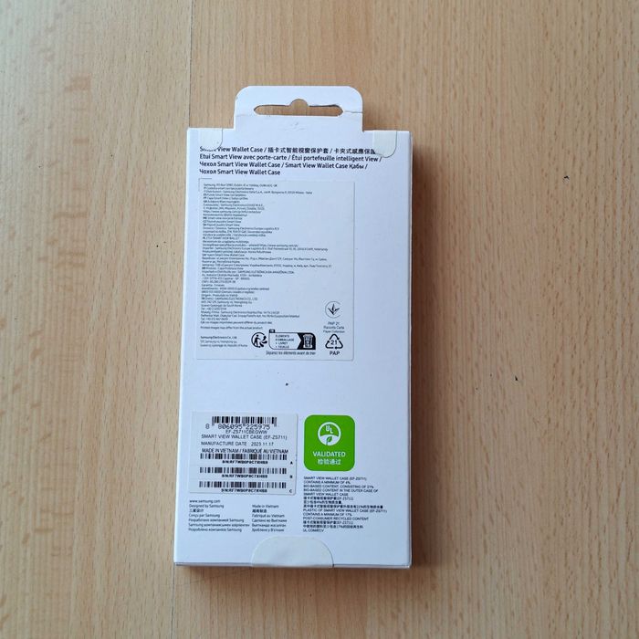 Oryginalne etui do Samsung S23 FE smart view wallet case