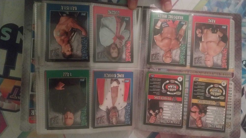 Jogo de cartas da WWE "Payback".