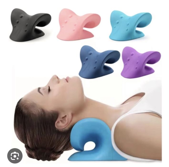 Almofada Alívio alongamento pescoço