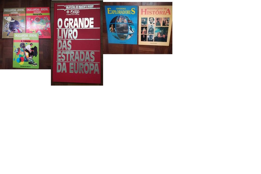 Livros antigos_de várias colecções /Enciclopédias