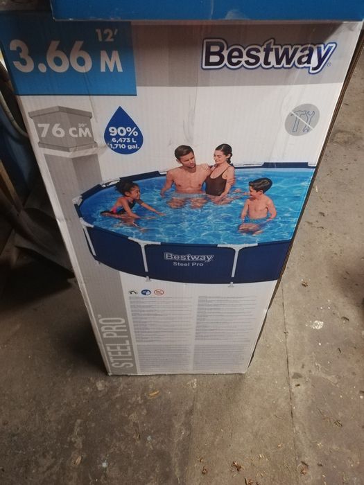 Basen duży używany