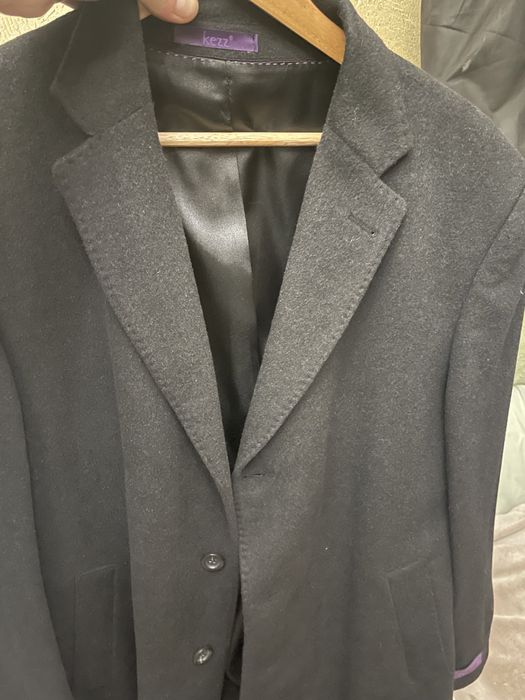 Продам черное пальто кашемир Италия
