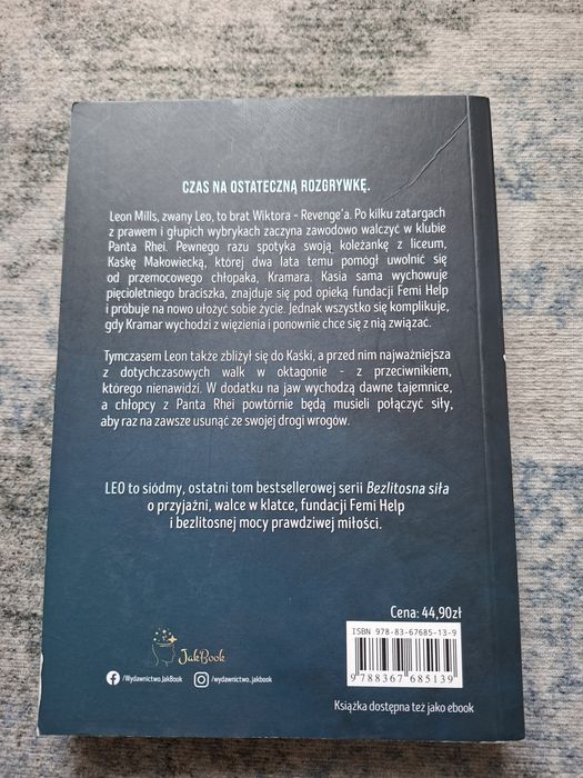 Ksiazka Bezlitosna Siła Leo Lingas-Łoniewska