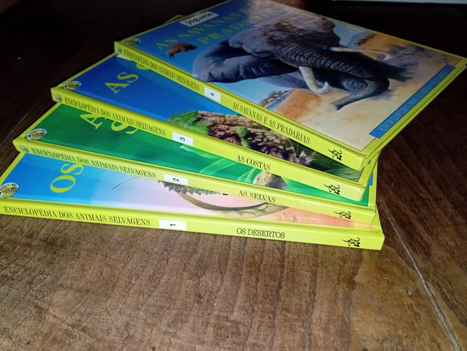 Colecção Livros «Enciclopédia dos Animais Selvagens»