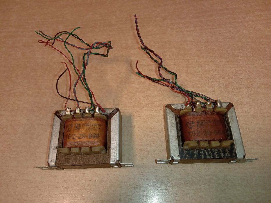 Transformatory głośnikowe ZATRA TG2-20- 666 do lampy ECL86