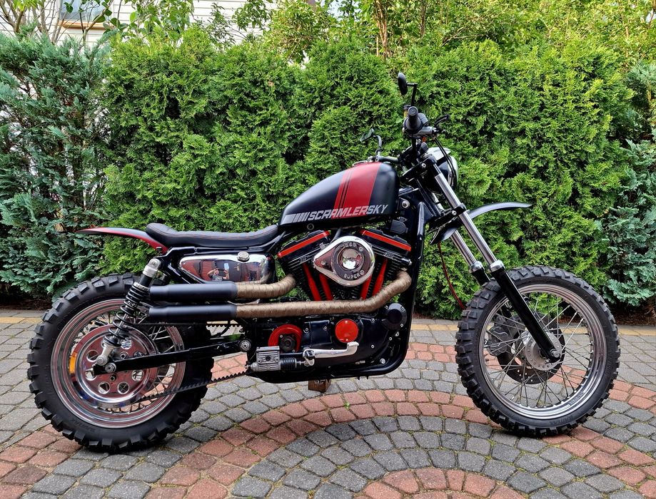 Sportster silnik  S&S , scrabler
