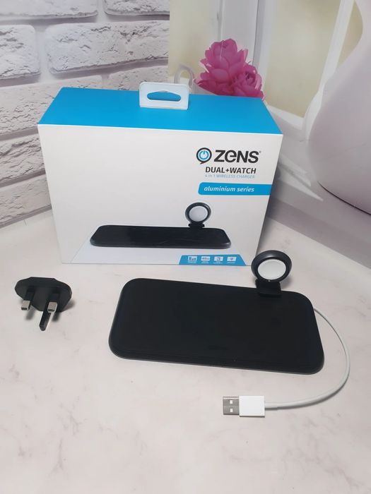 Бездротова зарядка Zens Dual Watch 4in1