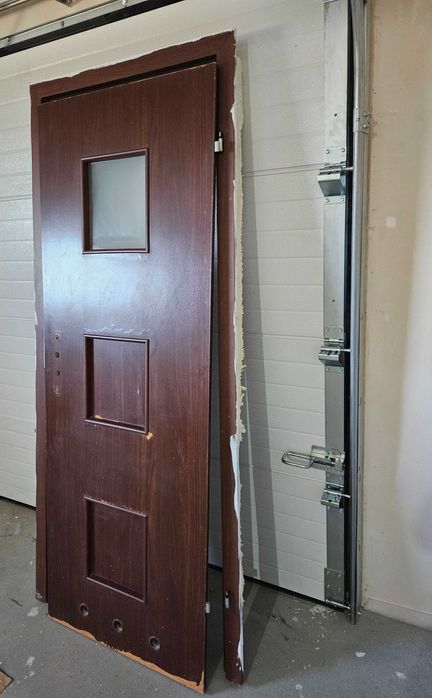 Drzwi z ościeżnicą na budowę 60 prawe TRANSPORT !