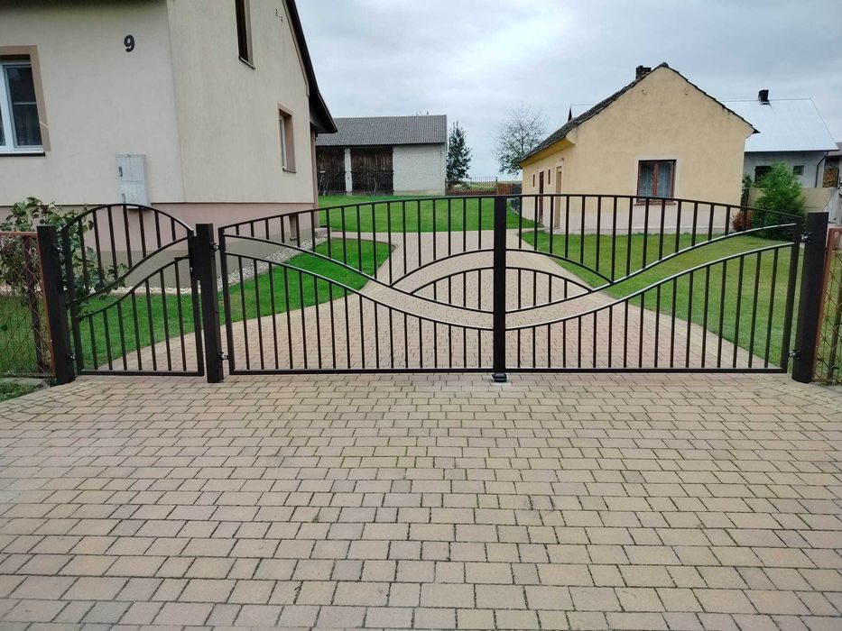 Ogrodzenia, płoty, bramy, balustrady metalowe na wymiar. Producent
