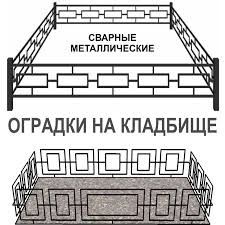 Оградки на кладбище