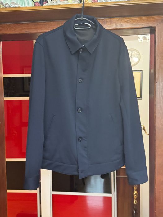 Elegencka bluza męska granatowa Zara