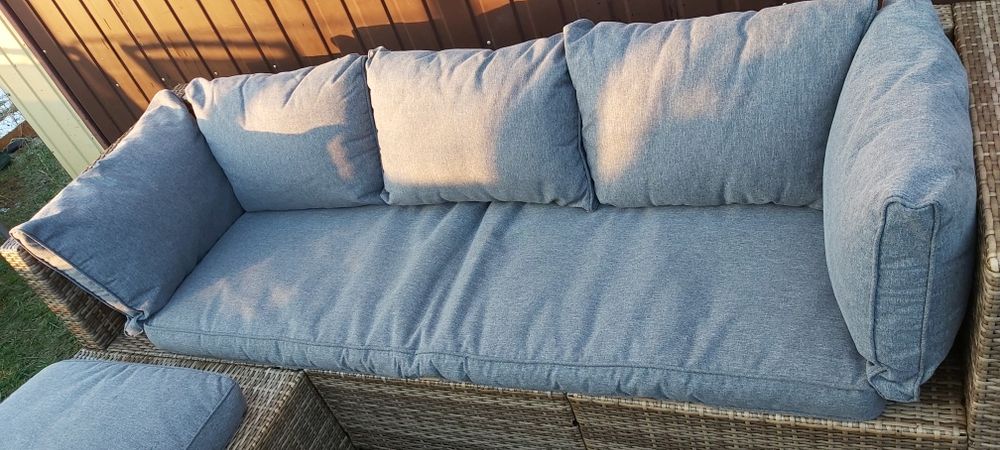 Zestaw ogrodowy rattanowy ratan balkon altanka ogród taras