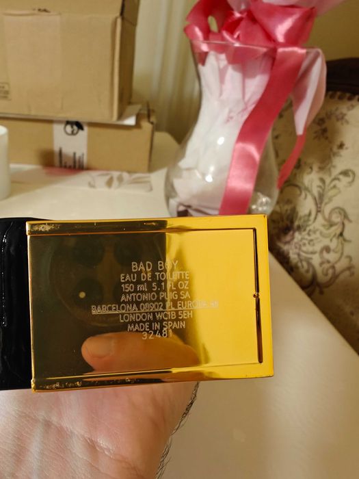Carolina Herrera Bad Boy Woda Toaletowa 150 ml kilka psiknięć
