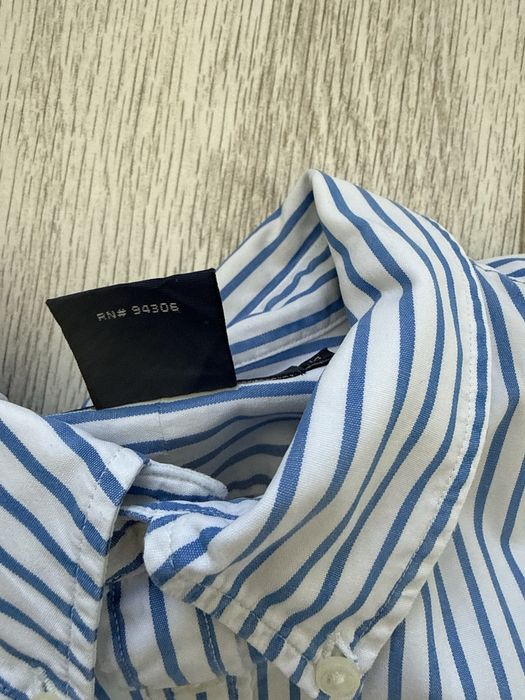 Ralph Lauren women’s shirt cotton striped logo casual