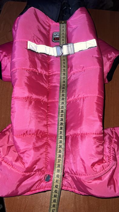 Зимовий комбінезон для собаки на 42см спина