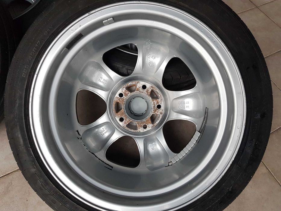 Felgi koła FK BMW 3 e90 e91 e36 e46 8x17 et35 5x120 Fulda 225/45/17