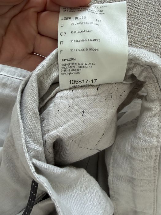 Люкс бренд шорти льон M/Onesize стиль burberry cos massimo loro