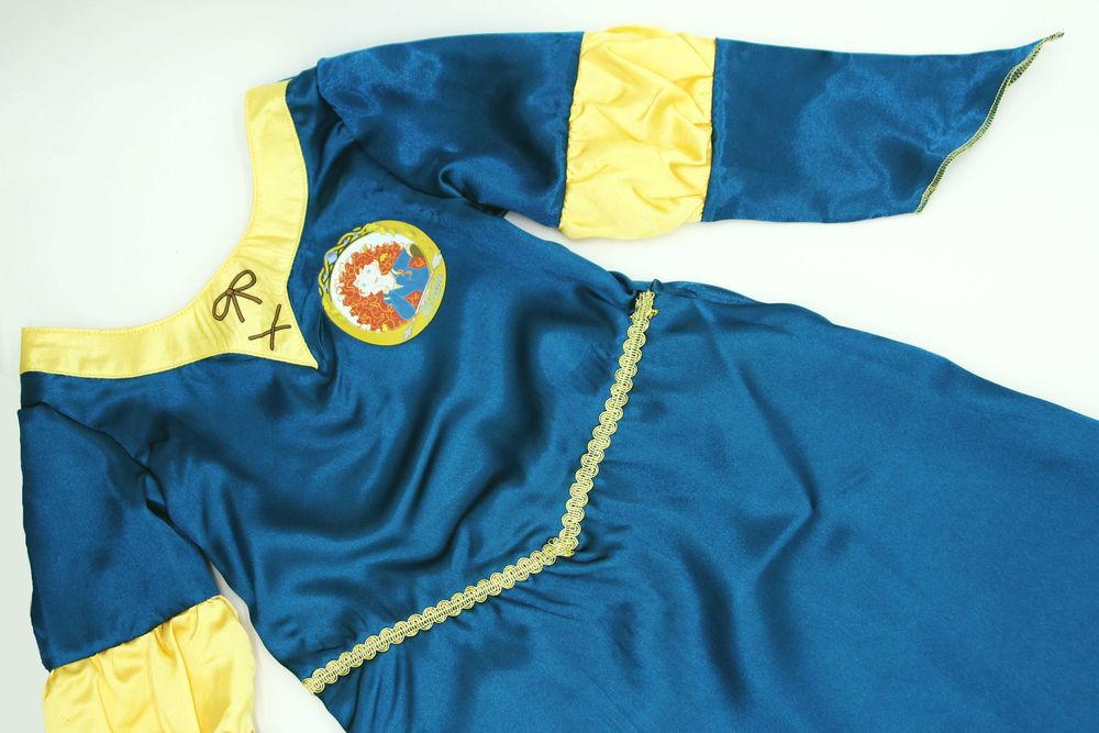 Księżniczka Merida Waleczna 3-4 strój na balik 104