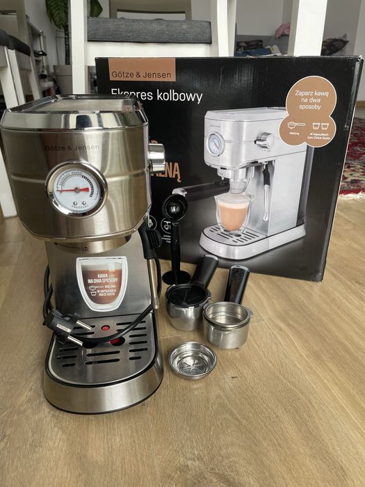 Ekspres kolbowy Gotze & Jensen ECM700 na gwarancji do 12/2027