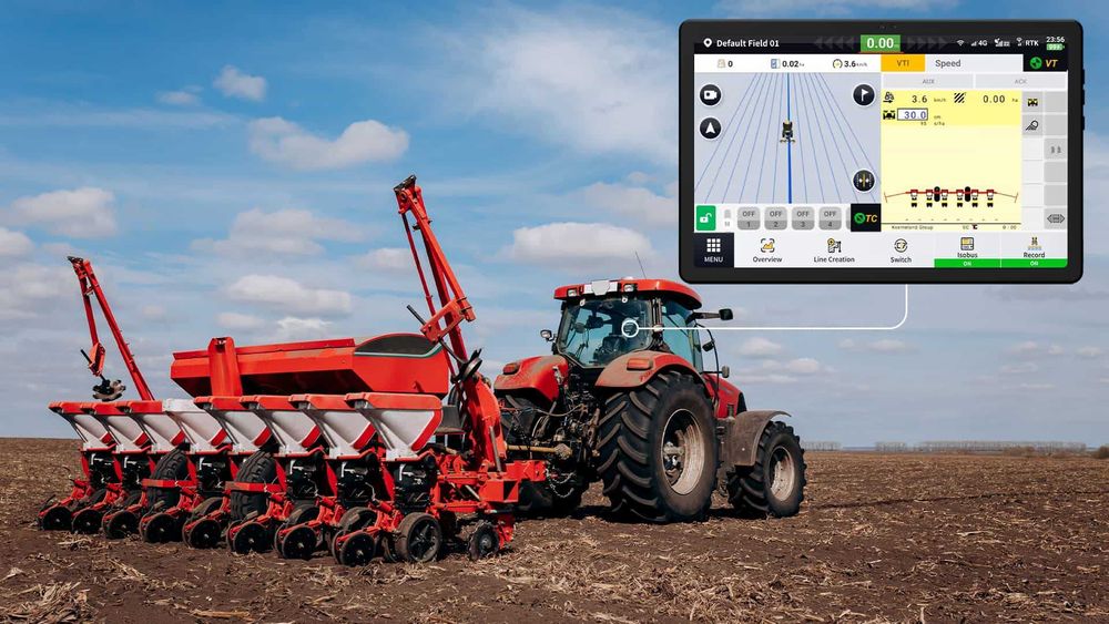 Nawigacja Rolnicza - FJD AG1 System Prowadzenia Ręcznego RTK 2.5 cm