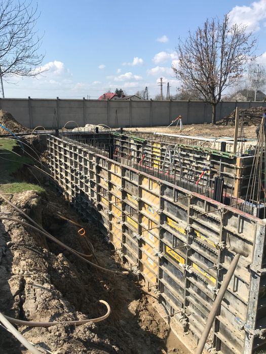 Wynajem szalunków ściennych i stropowych PERI DOKA