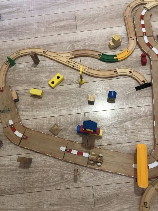 Залізнична дорога дерев'яна