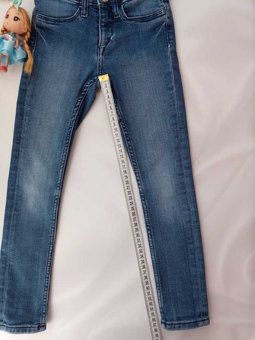 Джинсы скинни зауженные узкачи Super Skinny Fit Jeans H&M 4-5лет