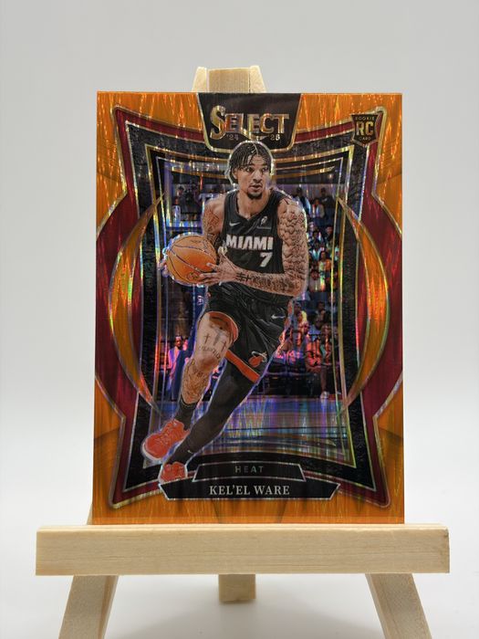 Kel’el Ware Rookie Orange Flash Miami Heat