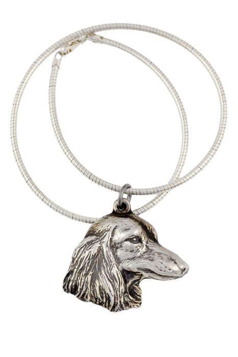 Jamnik szorstkowłosy naszyjnik na lince Art-Dog